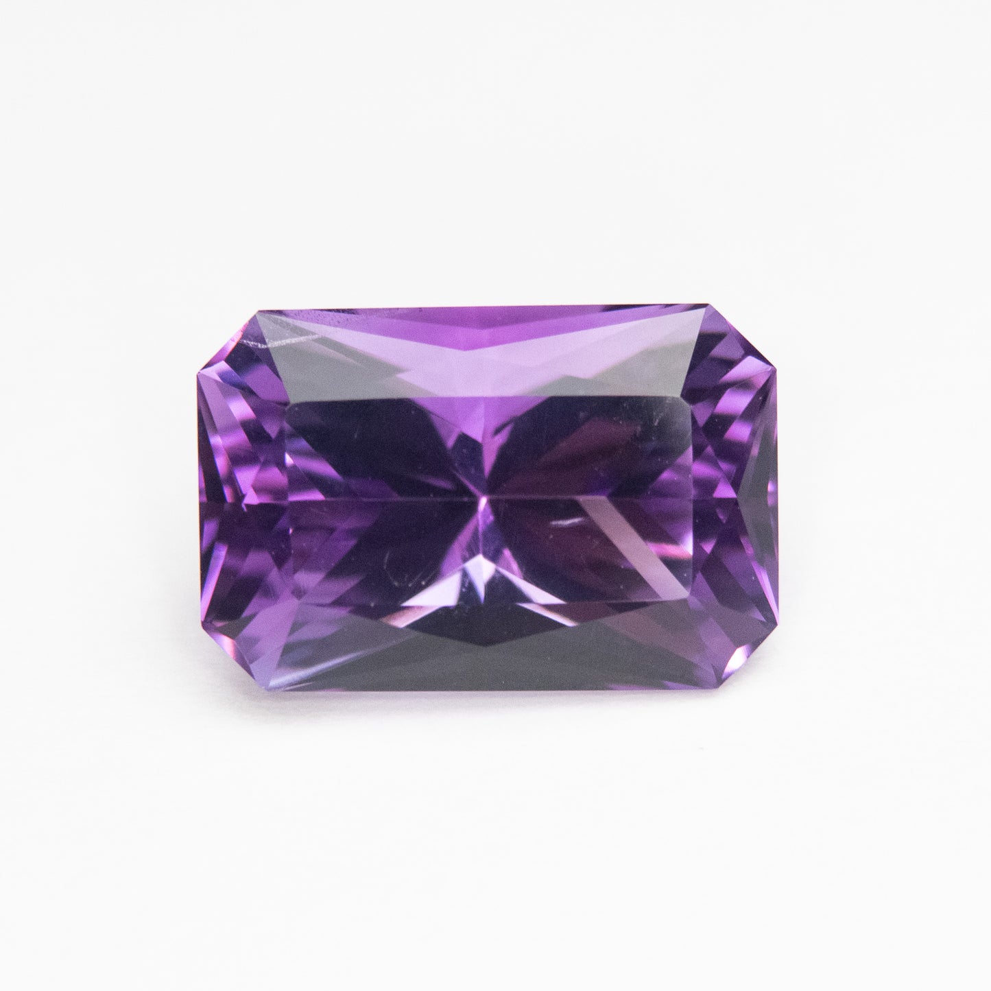 5.61ct 13.40x8.80x7.45mm Purple Radiant Cut Amethyst EGEM-05