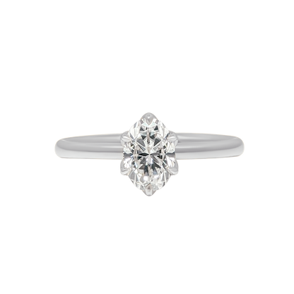 Tulip 6 Prong Oval Setting