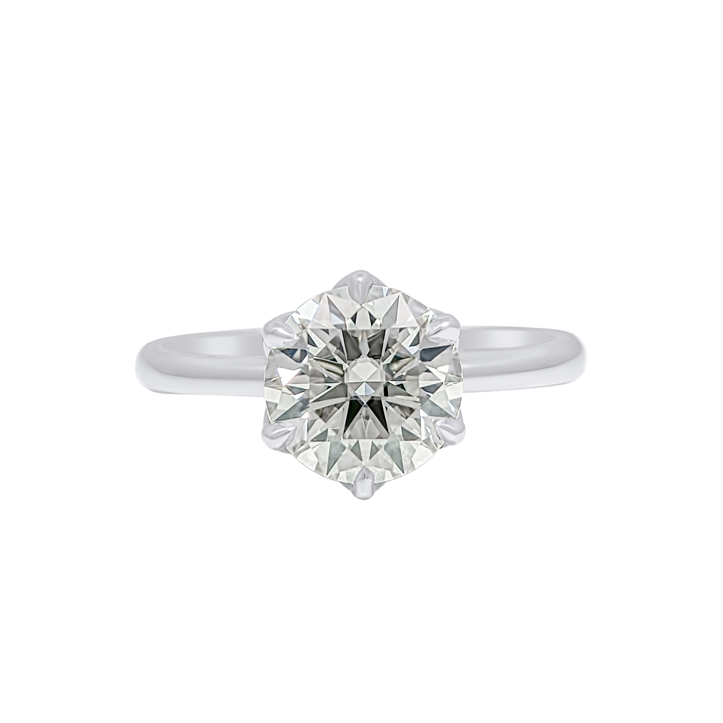 Tulip 6 Prong Round Setting