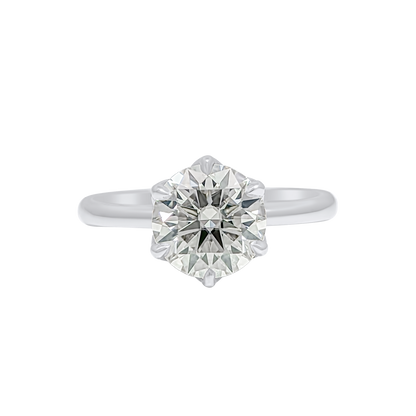 Tulip 6 Prong Round Setting