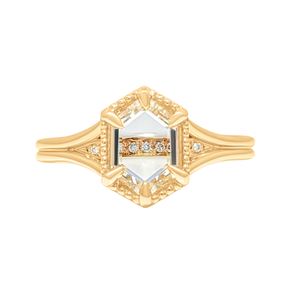 Mirage Hexagon Setting - Build Your Own Ring