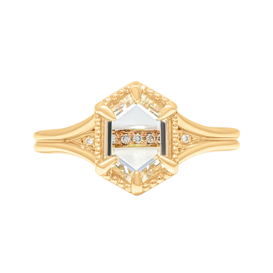Mirage Hexagon Setting - Build Your Own Ring