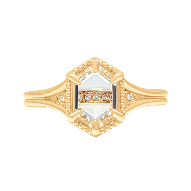Mirage Hexagon Setting - Build Your Own Ring