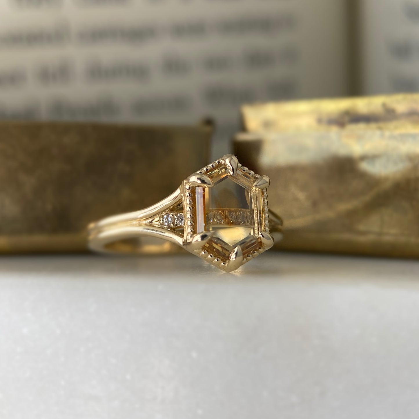 Mirage Hexagon Setting