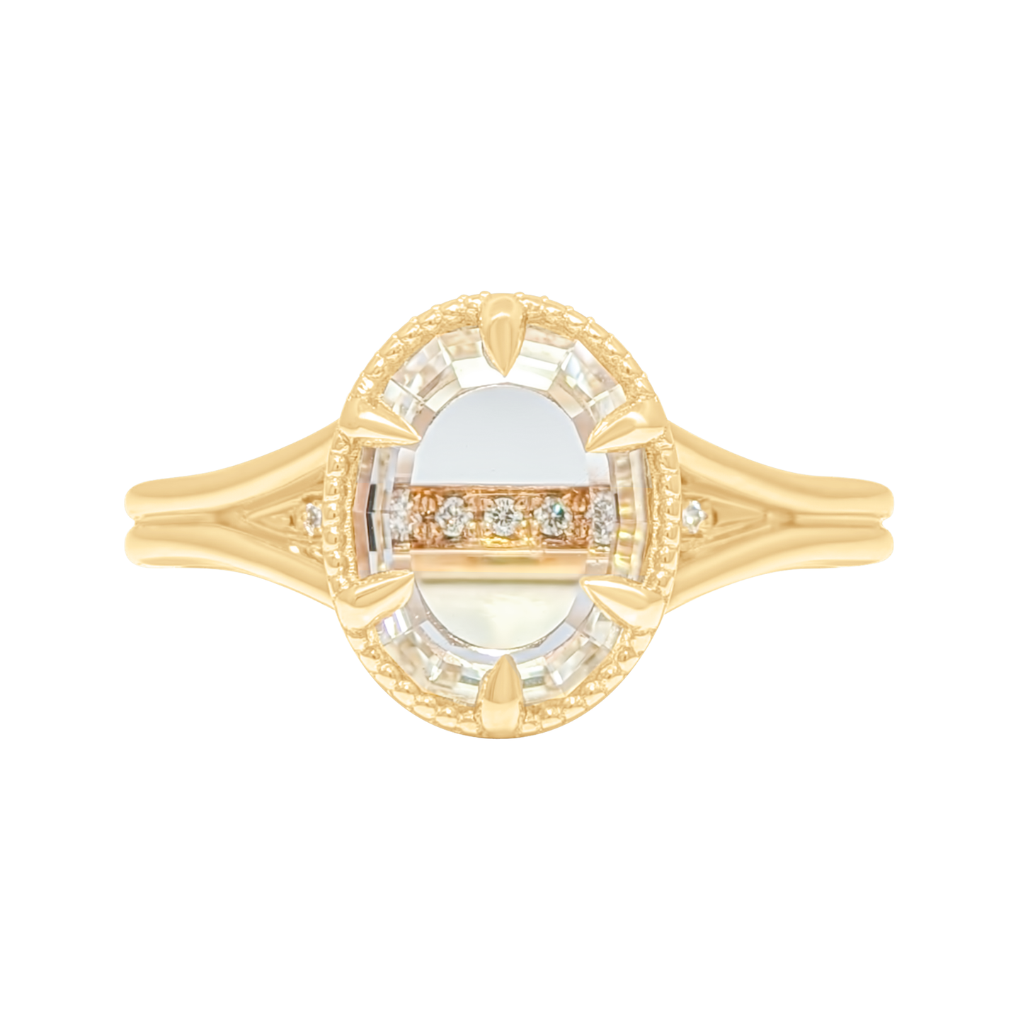 Mirage Oval Setting - Build Your Own Ring