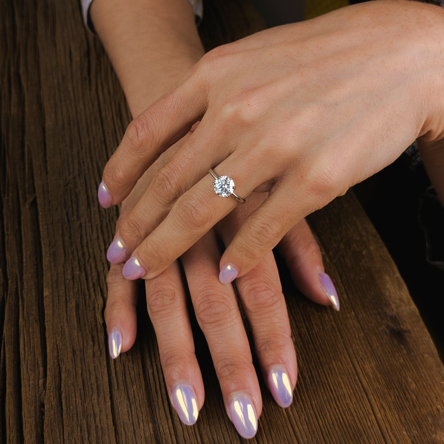 Tulip 6 Prong Round Setting