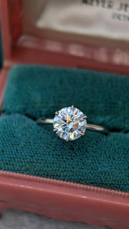 Tulip 6 Prong Round Setting