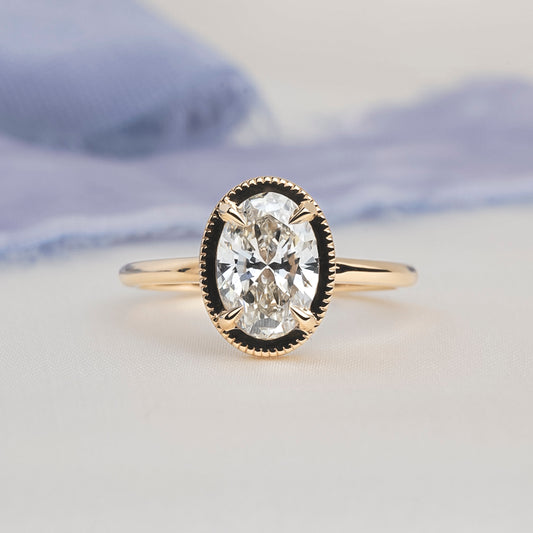 Oval Brilliant Lab Diamond Sadie Ring