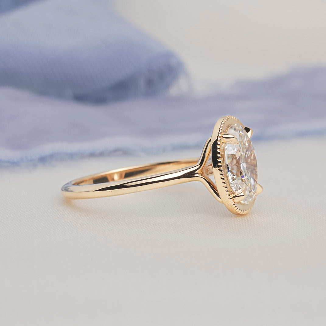 Oval Brilliant Lab Diamond Sadie Ring