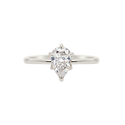 Tulip 6 Prong Pear Setting