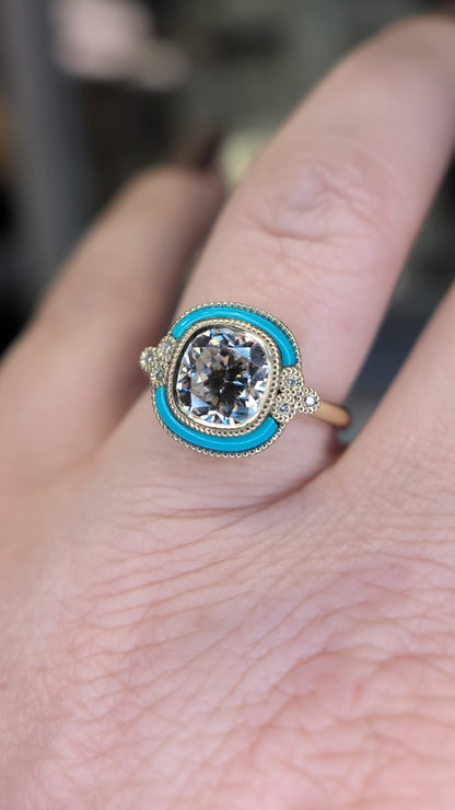 Capri Kiss Setting - Build Your Own Ring