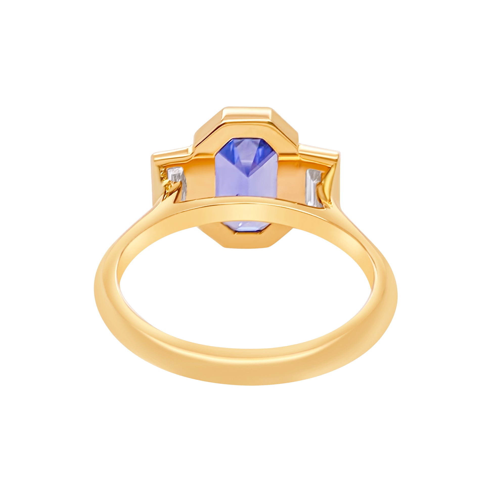 LOUIS VUITTON Gamble Ring Large 7.5 Azur 96819